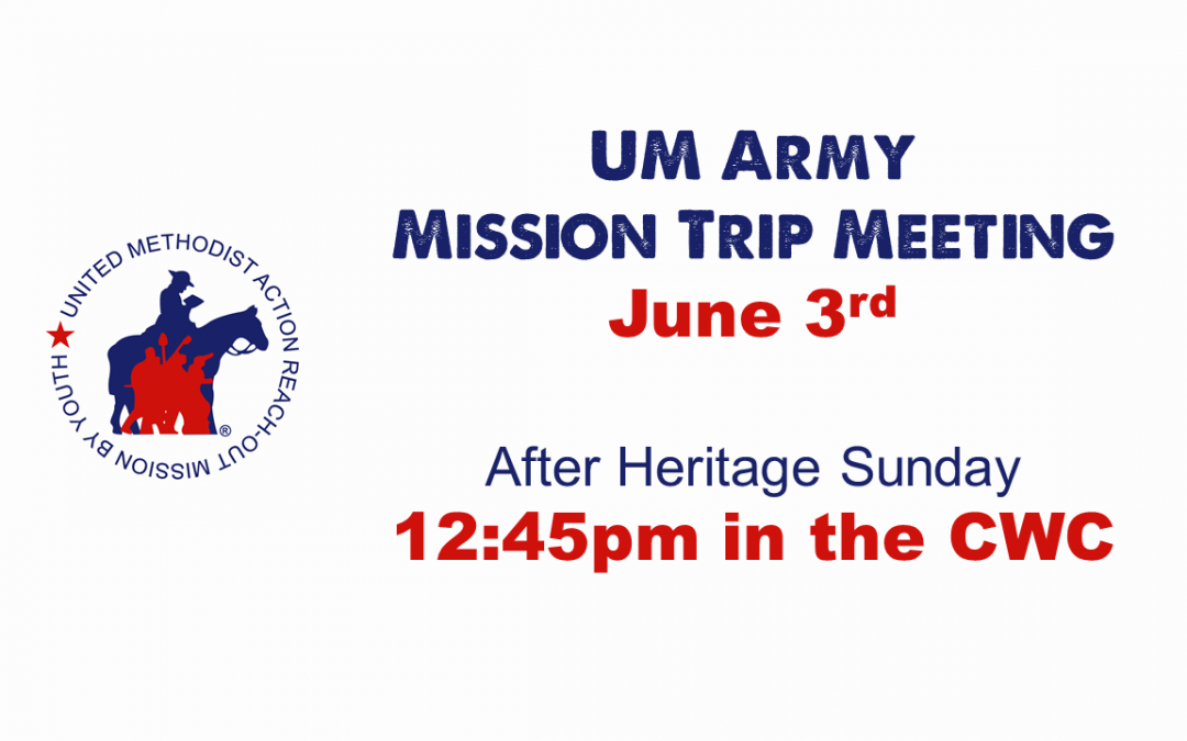 U.M. Army Mission Meeting